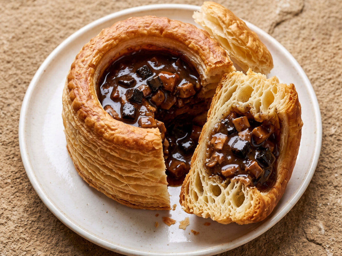 Vol-au-vent aus dem Périgord